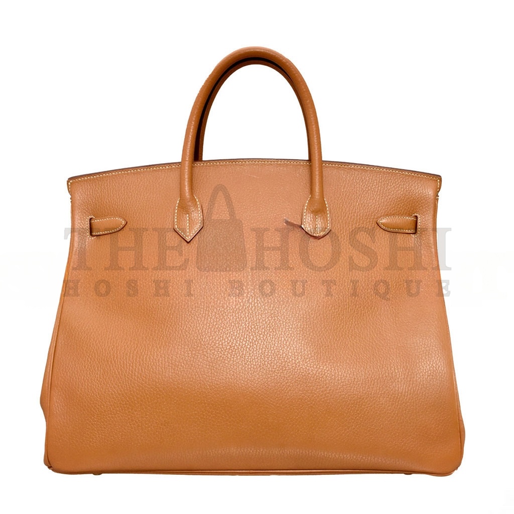 H**me5 BIRKIN 40 TOGO LEATHER GOLDEN BROWN GOLD BUCKLE H028352CK03 (40*30*21cm) Master Quality